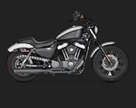 VANCE AND HINES BLACKOUT 2-1 EXHAUST SYSTEM FOR XL SPORTSTER