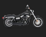 VANCE AND HINES BIG SHOTS STAGGERED EXHAUST SYSTEM FOR DYNA