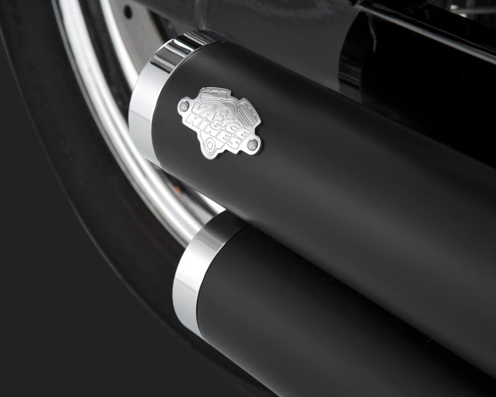 VANCE AND HINES BIG SHOTS STAGGERED EXHAUST SYSTEM FOR DYNA