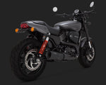 VANCE AND HINES HI-OUTPUT SLIP-ON MUFFLER BLACK FOR STREET 500 14-18 STREET ROD XG750 18