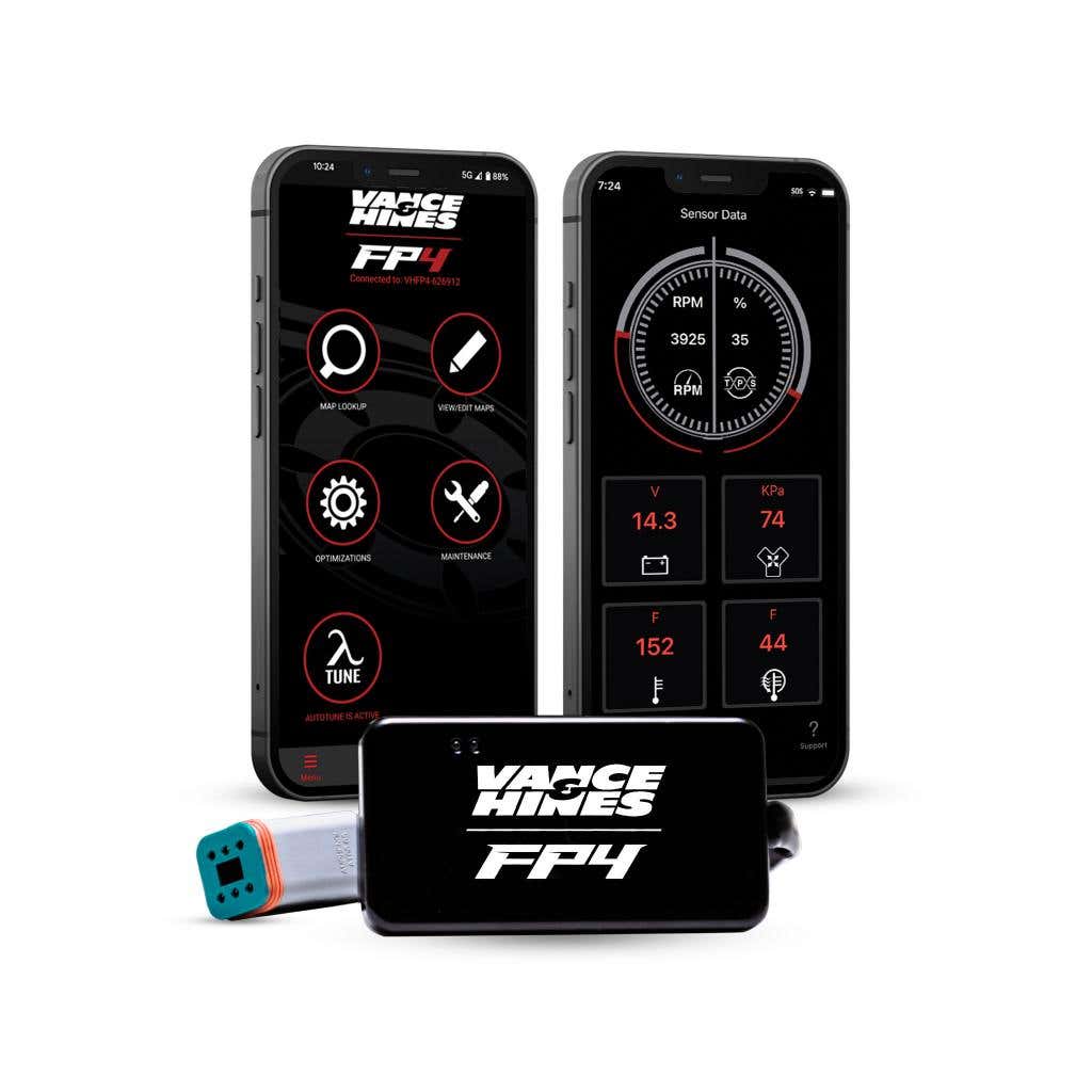 VANCE AND HINES FUELPAK FP4 TUNER - SOFTAIL 11-20/DYNA 12-17/TOURING 14-20/SPORTSTER 14-20/STREET 15-20/TRIKE 17-20