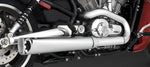 VANCE AND HINES VRSCF V-ROD MUSCLE SLIP-ONS EXHAUST