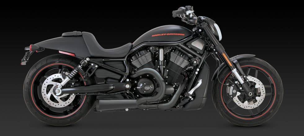 VANCE AND HINES V-ROD COMPETITION SERIES FULL EXHAUST