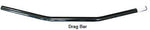 ZODIAC DRAG BAR BLACK 1-1/4 INCH FOR HYDRAULIC CLUTCH MODELS INCLUDES V-ROD 32 INCH WIDE