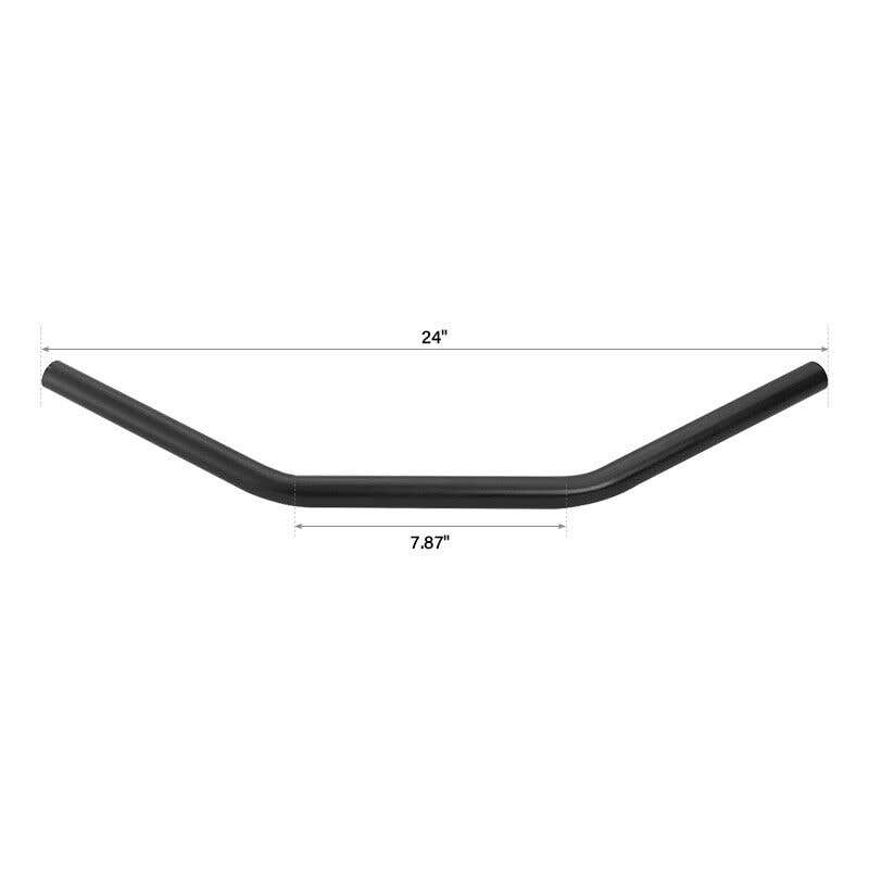 ZODIAC DRAGBAR 1-1/4 IN BLACK