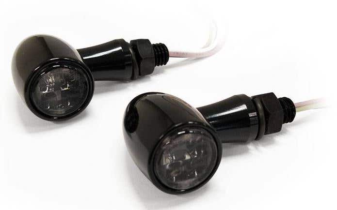 ZODIAC MINI PARADOX LED INDICATOR PAIR WITH SMOKE LENSE E MARKED
