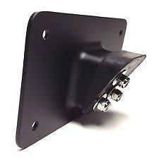 ZODIAC LAYDOWN LICENCE PLATE MOUNT BLACK PYRAMID STYLE