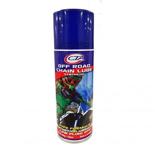 CTA CHAIN LUBE 300G/430ML DIRT BIKE BLUE (12 IN A BOX - UN CLASS 1950 / DG CLASS 2.1)