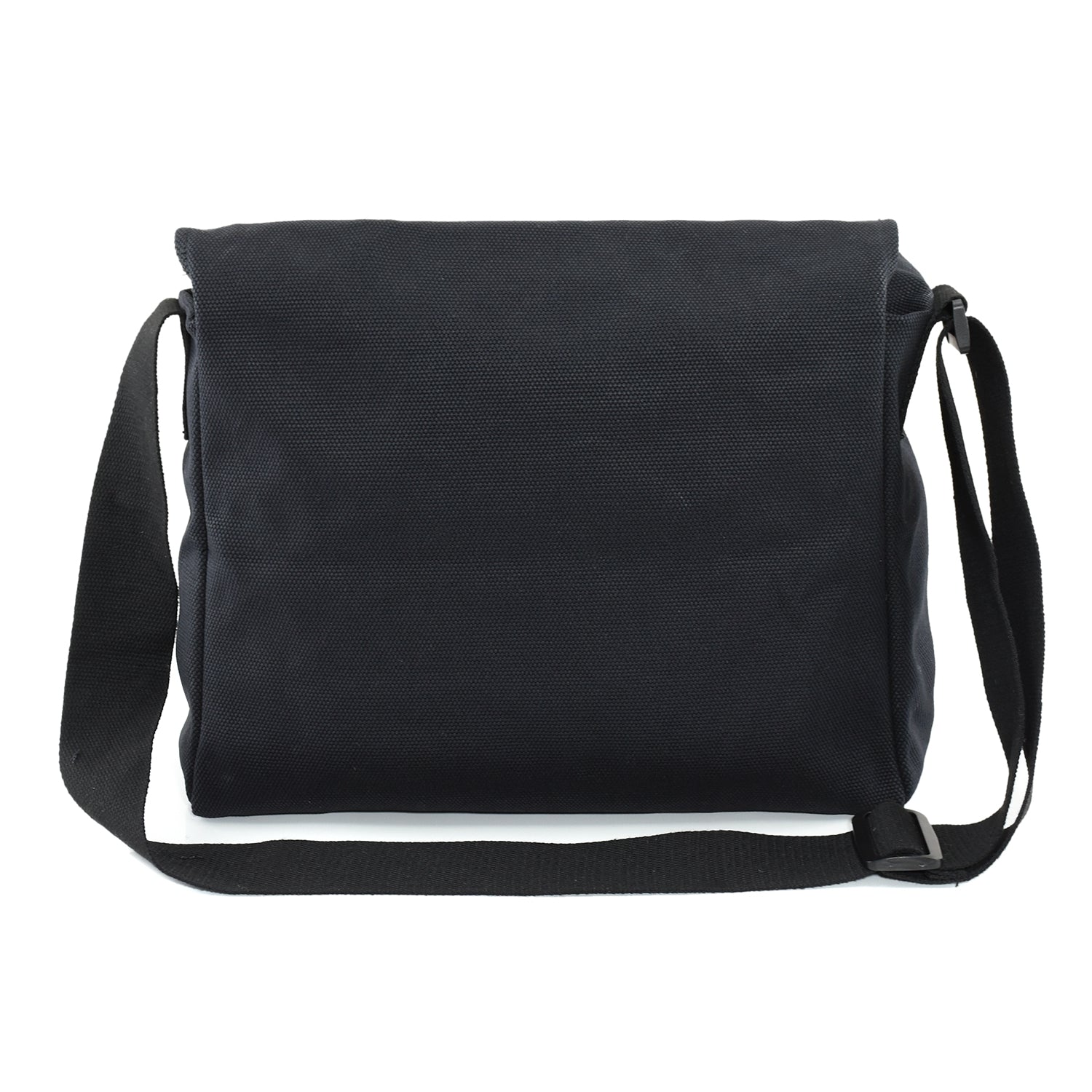 Joe Rascal Canvas Messenger Bag - Black