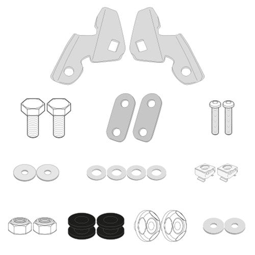 GIVI SPECIFIC WINDSCREEN FITTING KIT - HONDA PCX125 18-20 (NEEDS SCREEN 1163DT/1129DT/1129D)
