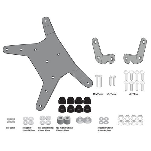 GIVI WINDSCREEN FIT KIT ONLY KTM ADV 19-