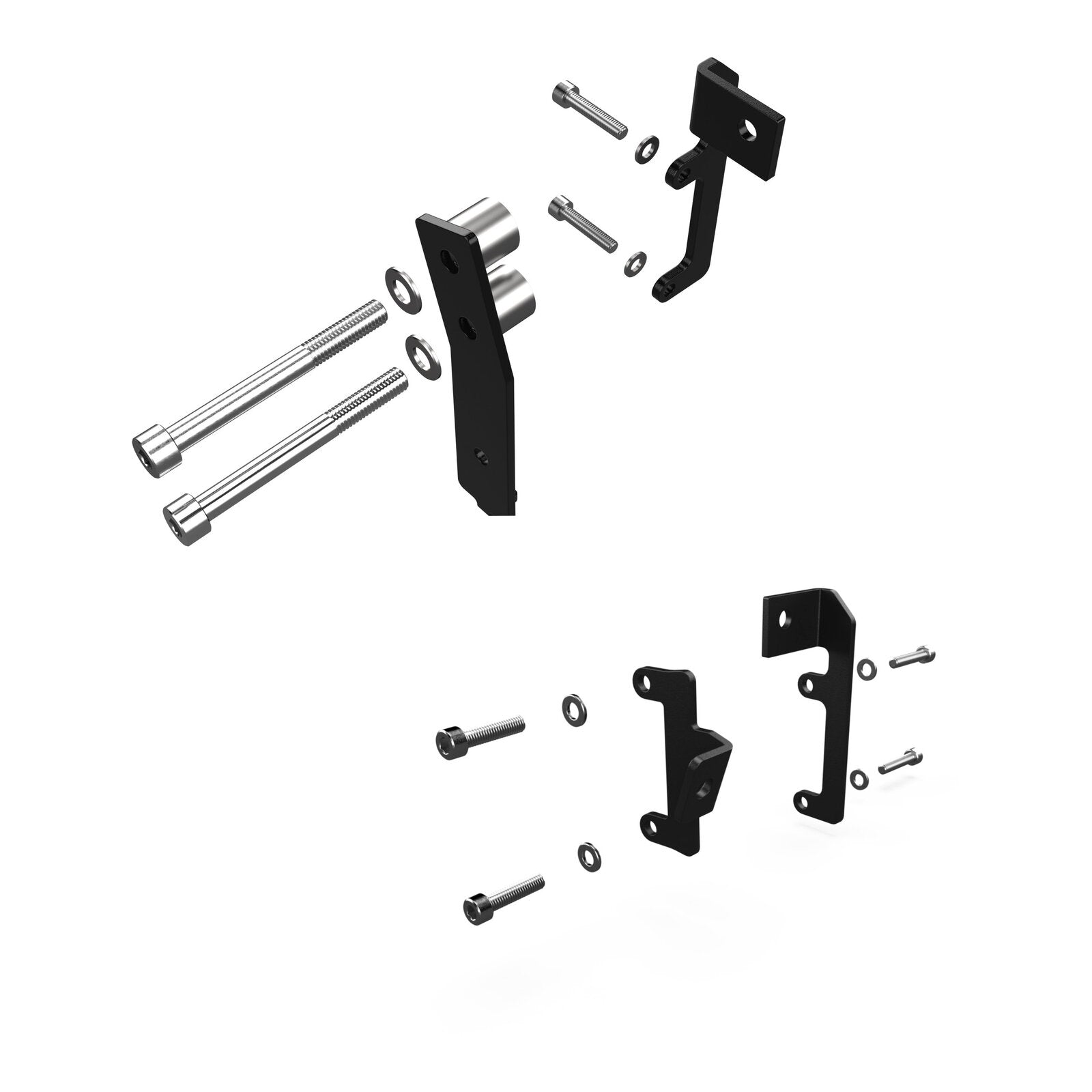 Denali Compact Horn Mount Bracket Bmw R1200Gsgsa With M8 Fairing Bolts