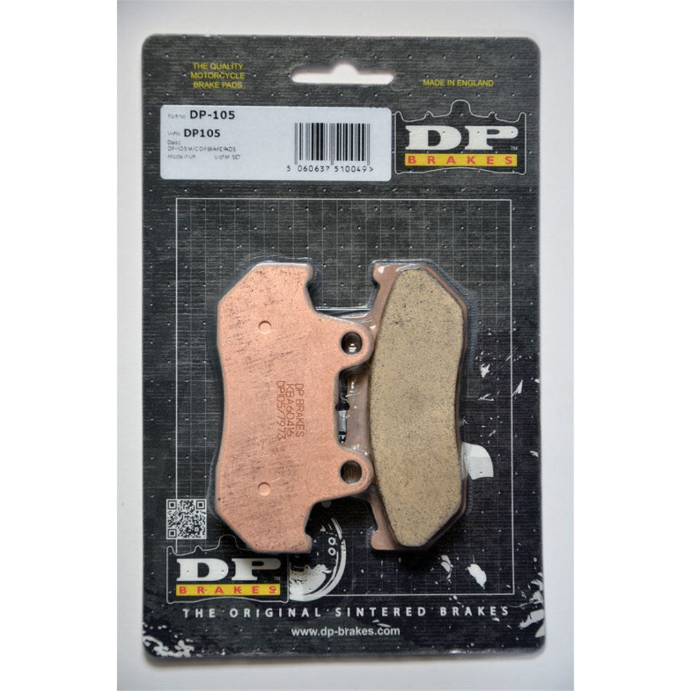 DP SINTERED BRAKE PADS (FA69|FDB244/R 665)