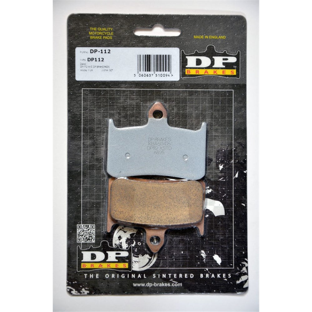 DP SINTERED BRAKE PADS (FA144 187|FDB533 858)