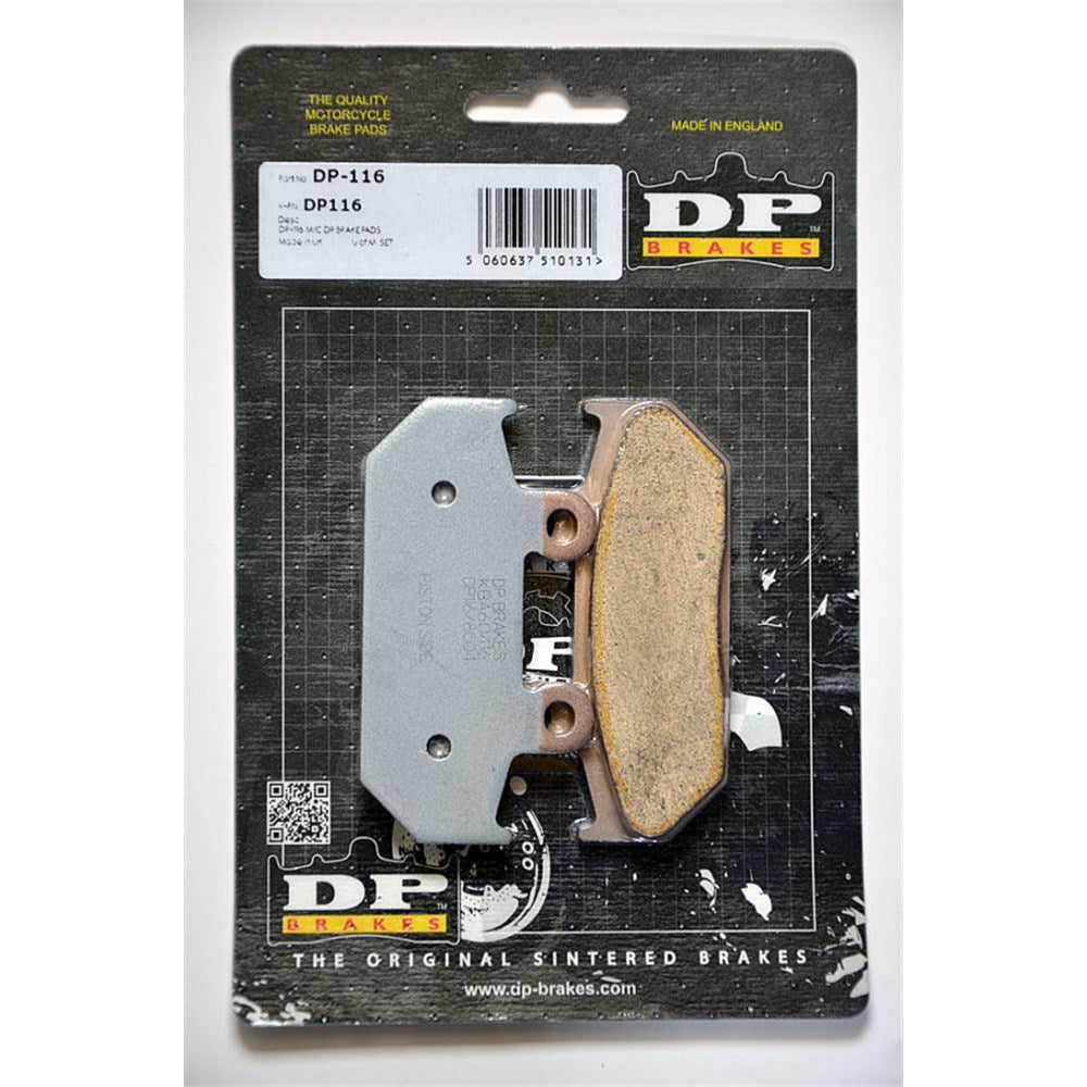 DP SINTERED BRAKE PADS (FA124/2|FDB452/R 663 674)