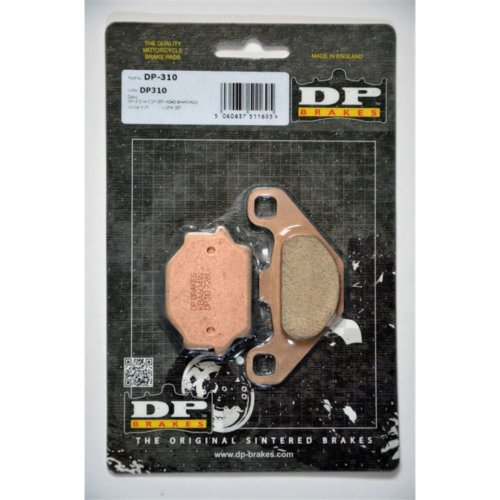 DP SINTERED BRAKE PADS (FA67 173 251 372R|FDB731 310 828)