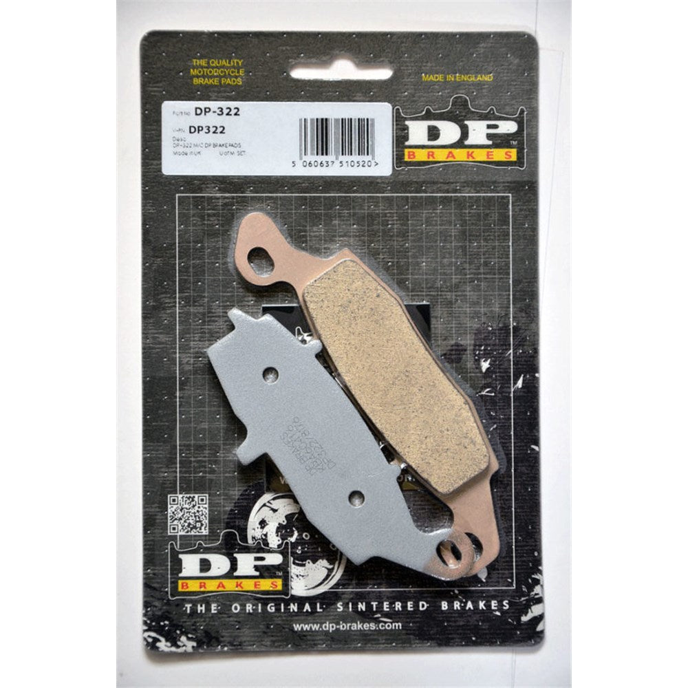 DP SINTERED BRAKE PADS (FA229 237|FDB2048)