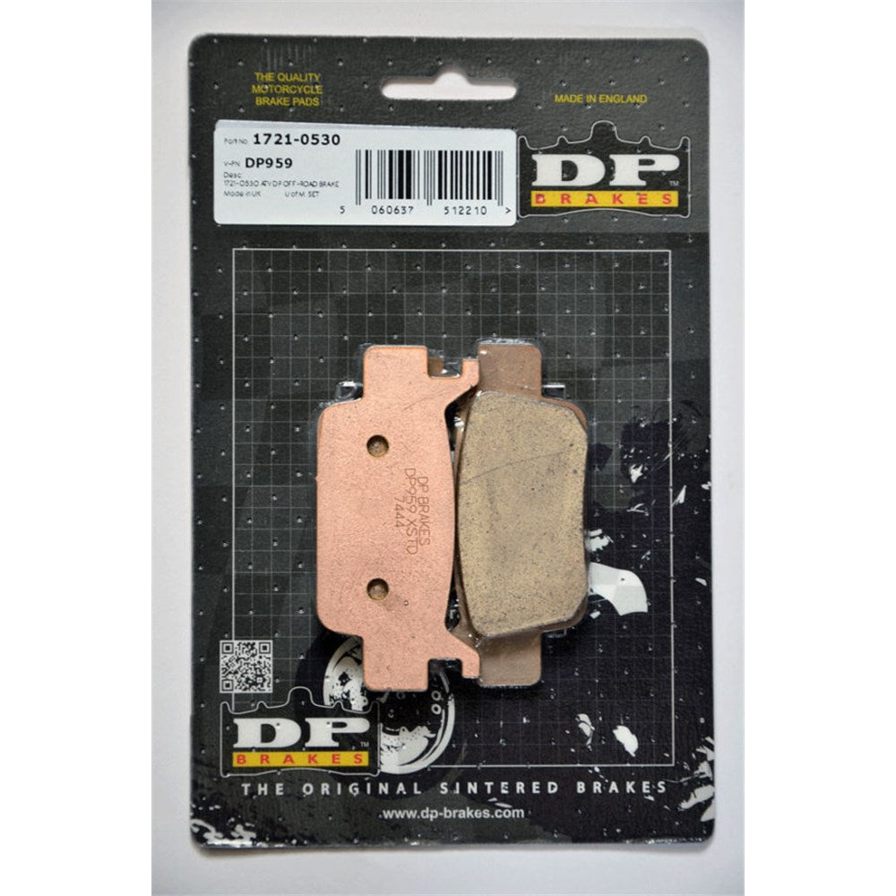 DP SINTERED BRAKE PADS (FA410)