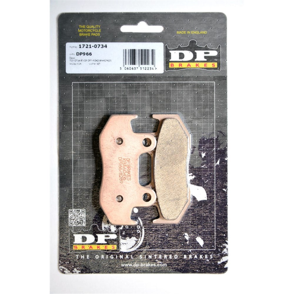 DP SINTERED BRAKE PADS (FA323 / FDB382)