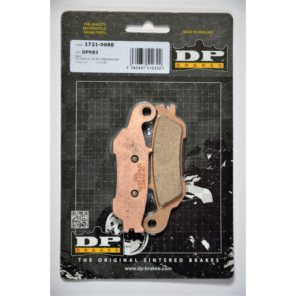 DP SINTERED BRAKE PADS (FA450|FDB2219)
