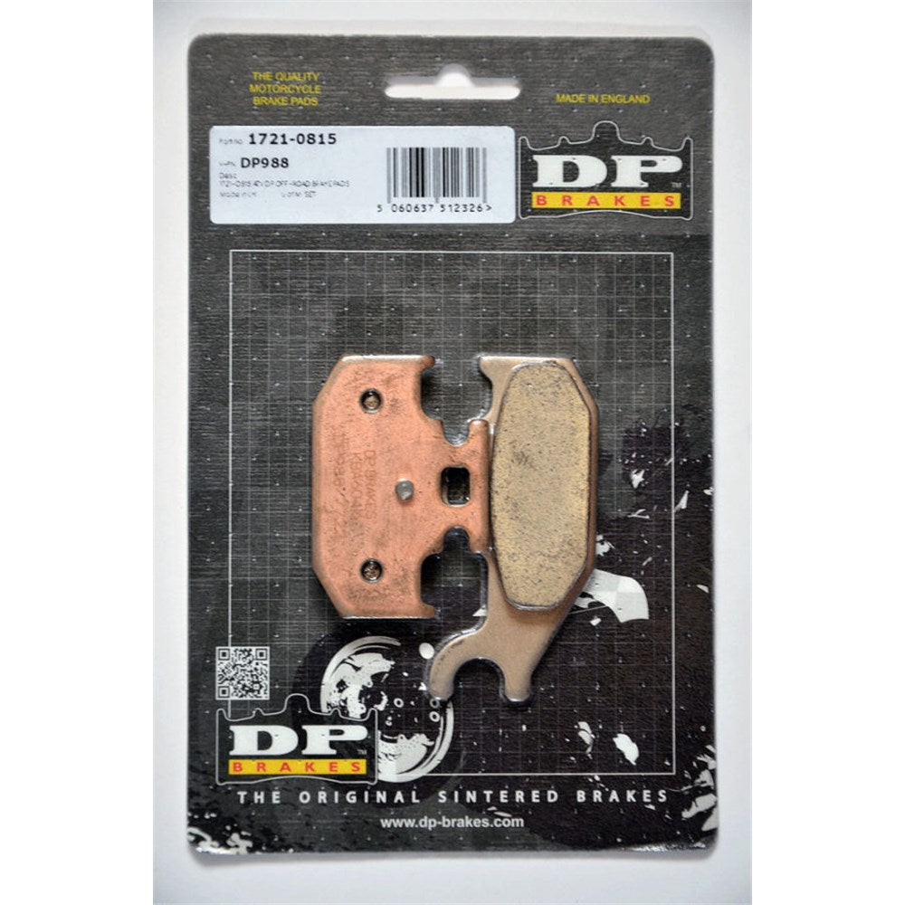 DP SINTERED BRAKE PADS (FA428 / FDB2149)