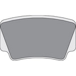 DP SINTERED BRAKE PADS (FA463)