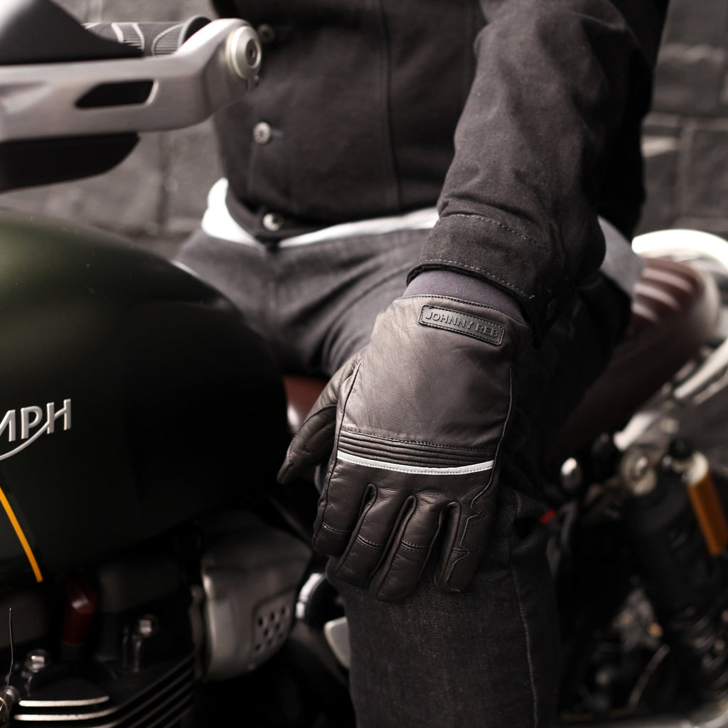 Johnny Reb Derwent Leather Reflective Waterproof Gloves