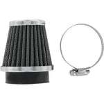 EMGO AIR FILTER POD 48MM TAPERED/CHR CAP (CTN108)