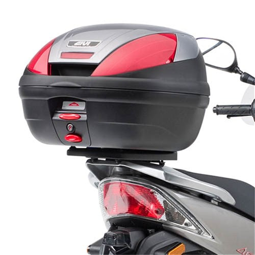 GIVI SPECIFIC MONOLOCK REAR RACK - KYMCO AGILITY 50/125/150/200 R16 08-13 (USE WITH MONOLOCK CASE PLATE)