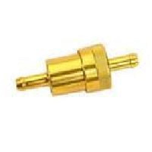 EMGO FUEL FILTER 1/4 ANOD GLD