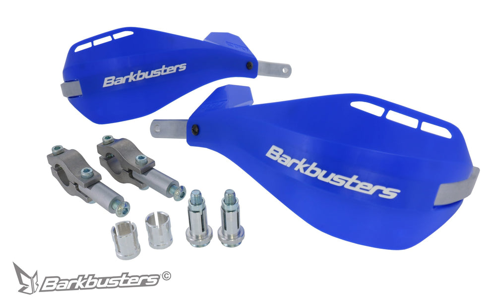 Barkbusters - BLUE EGO HANDGUARD - TWO POINT MOUNT (STRAIGHT 22mm)