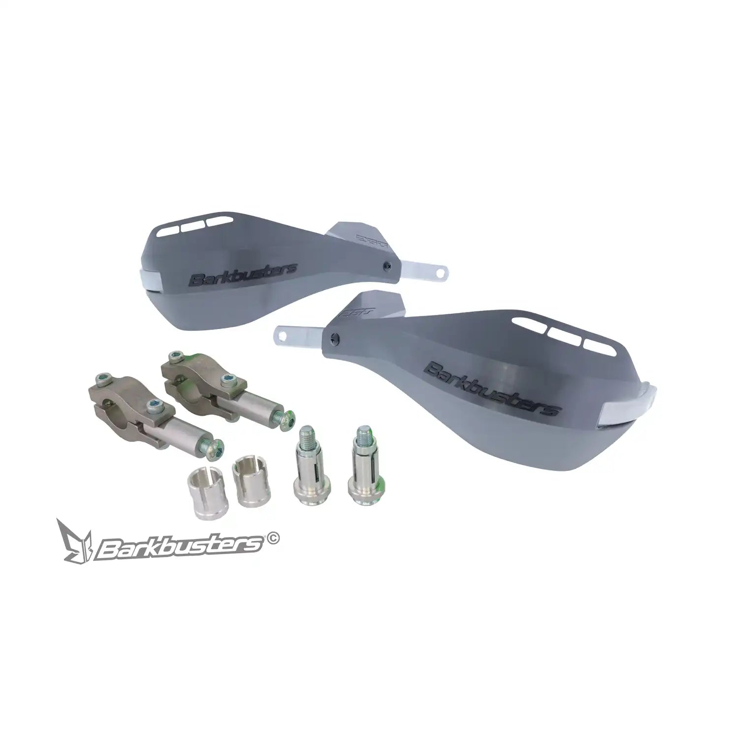 Barkbusters - NEW GREY EGO MINI HANDGUARD (STRAIGHT 22mm)