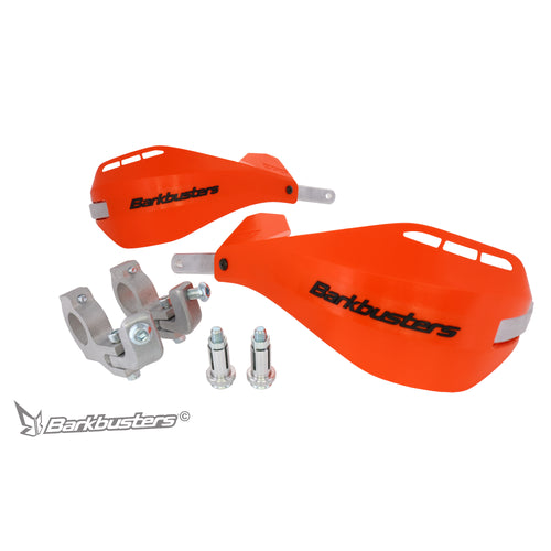 Barkbusters - ORANGE EGO HANDGUARD - with Multi Fit Tapered Clamps