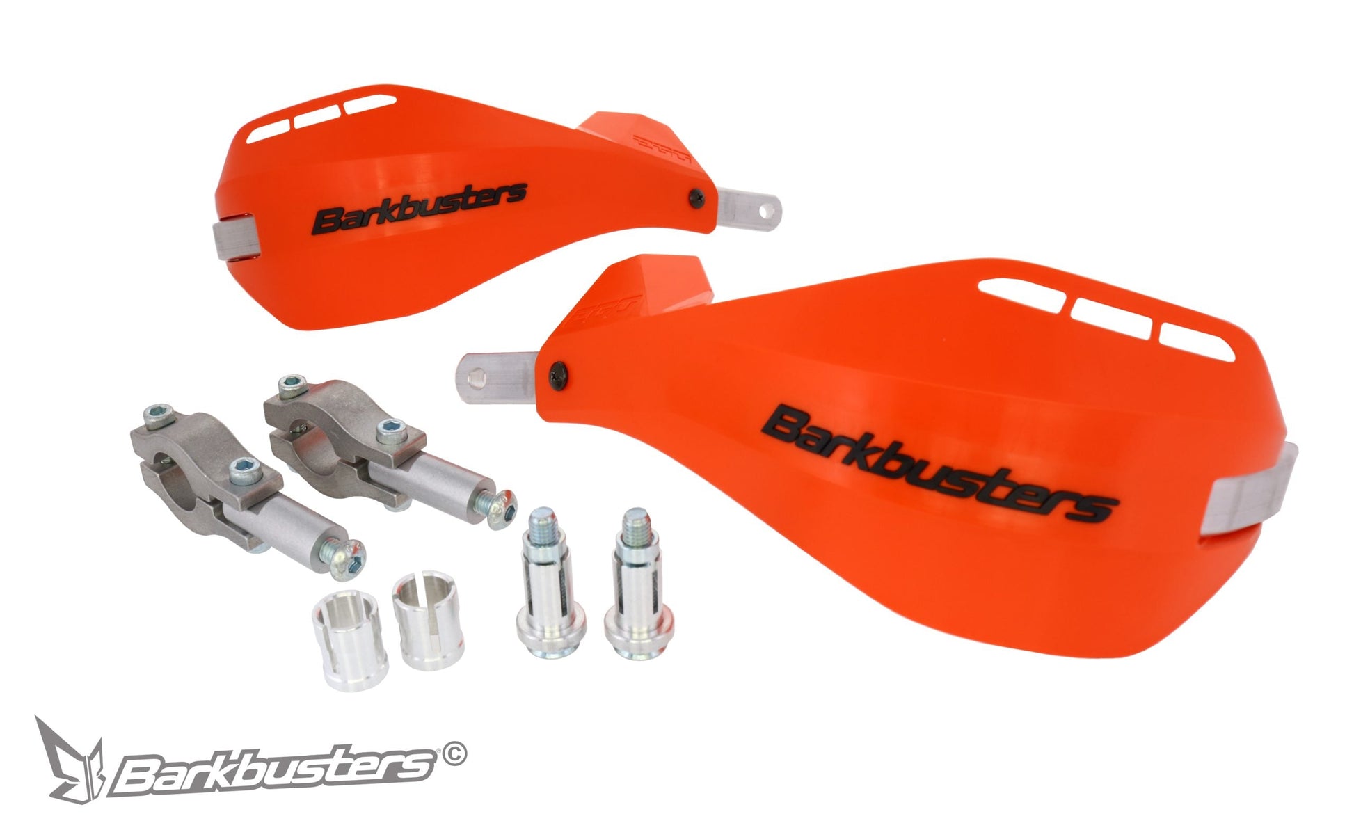 Barkbusters - ORANGE EGO MINI HANDGUARD (STRAIGHT 22mm)