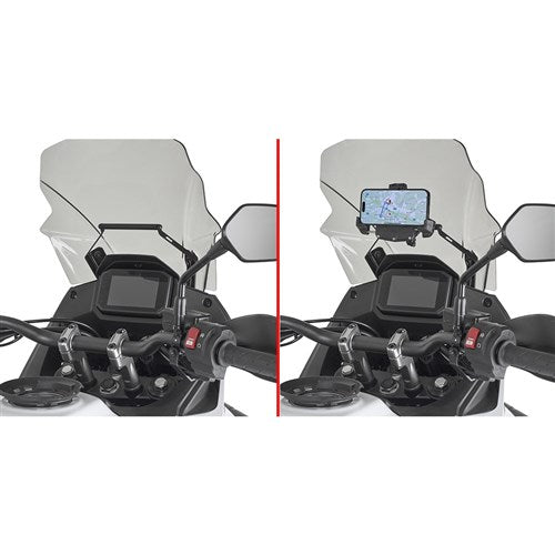 GIVI FAIRING UPPER BAR MOUNT - HONDA XL750 TRANSALP 23
