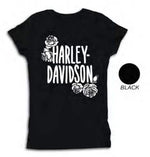 HARLEY-DAVIDSON YOUTH ROSES TEE