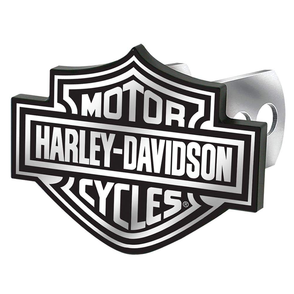 HARLEY-DAVIDSON HITCH COVER BAR & SHIELD LOGO HITCH PLUG