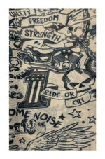 HARLEY-DAVIDSON YOUTH BAR & SHIELD MESH TATTOO LONG SLEEVE CREEPER