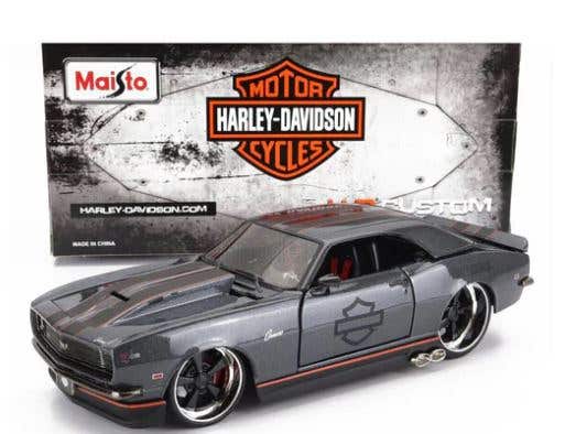 HARLEY-DAVIDSON 1:24 SCALE 1968 CHEVROLET CAMARO Z/28