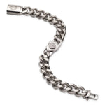 HARLEY-DAVIDSON Men's B&S Padlock Curb Chain Bracelet - Stainless Steel