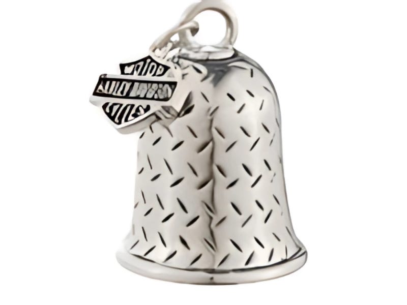HARLEY-DAVIDSON MINI BAR AND SHIELD CHARM RIDE BELL