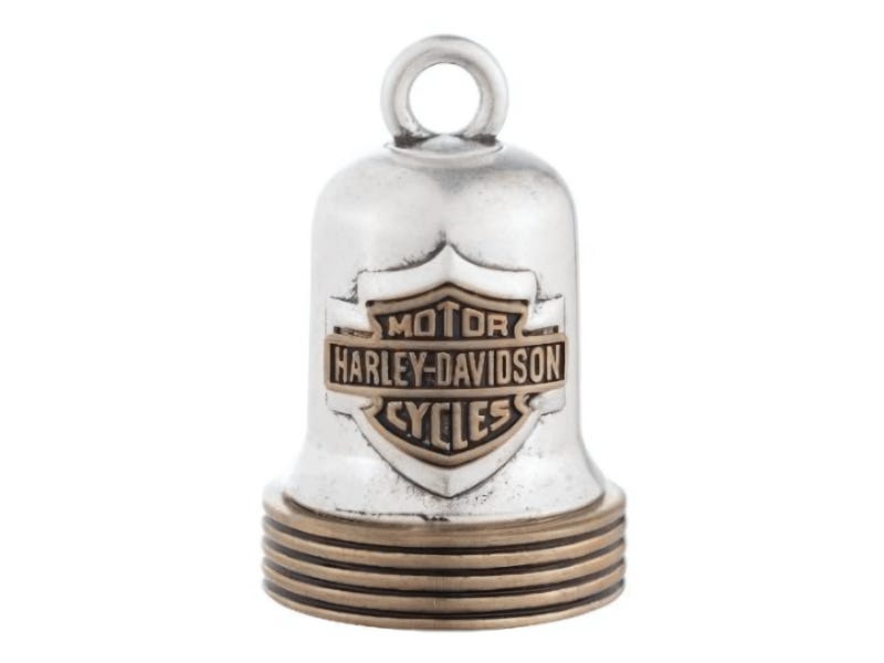 HARLEY-DAVIDSON LOGO ENGRAVED WITH RIBBED DETAILS RIDE BELL