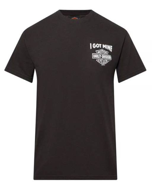 Joe Rascal x Harley-Davidson® I Got Mine Short Sleeve T-Shirt – Black