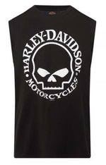 Joe Rascal  X Harley-Davidson Dealer wear - Willie G Muscle Top - Black