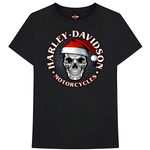 Harley-Davidson Mens Santa Skull Tee