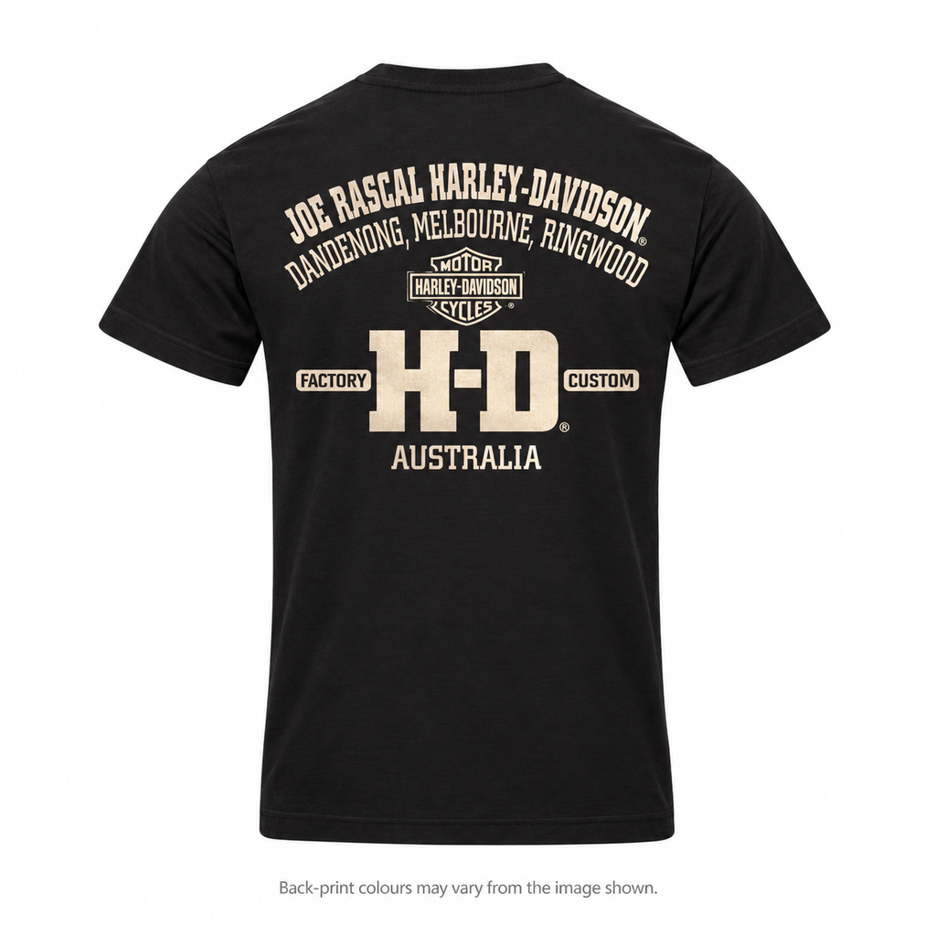 Harley-Davidson Piston Men's Short Sleeve T-Shirt - Black