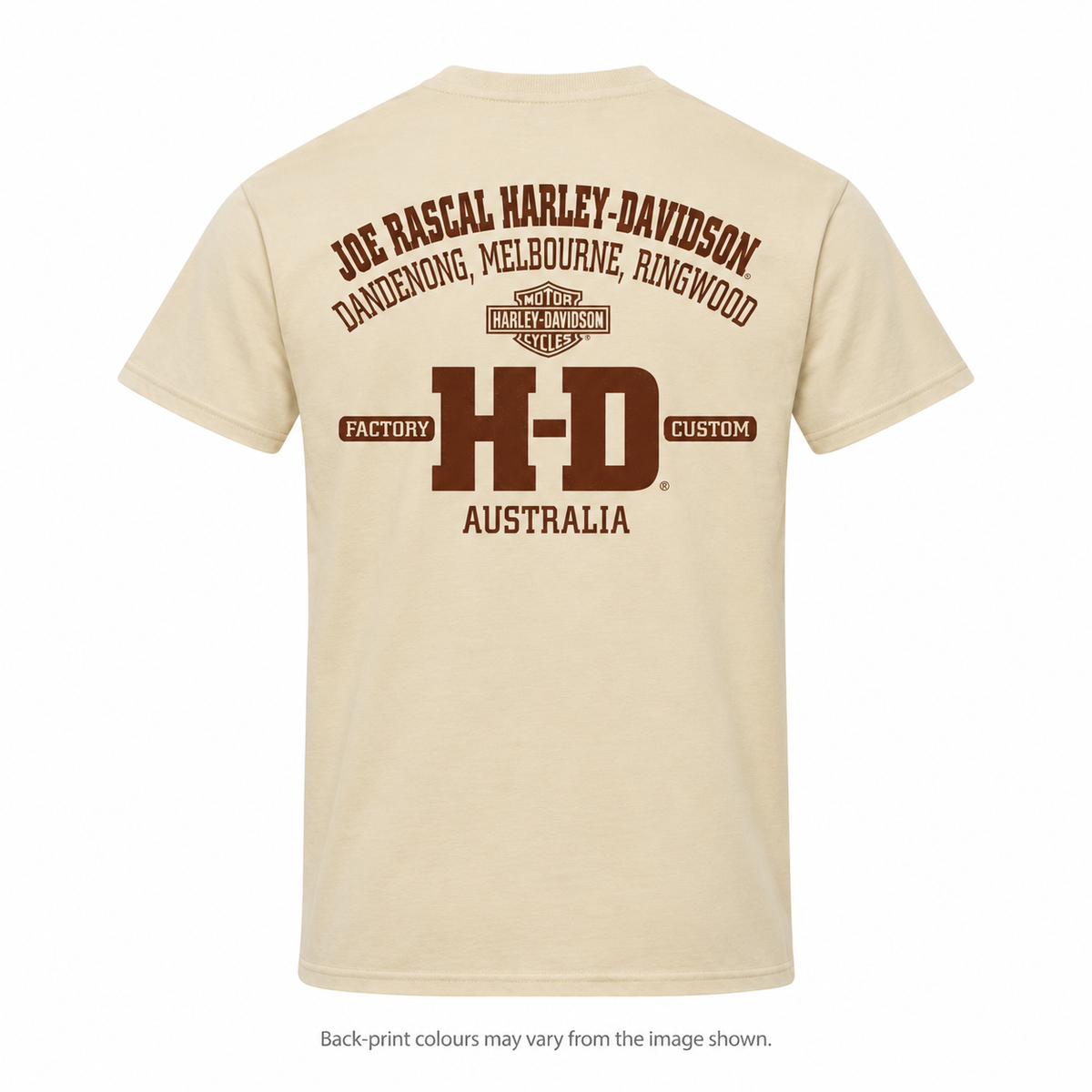 Harley-Davidson Whip Men's Short Sleeve T-Shirt - Sand