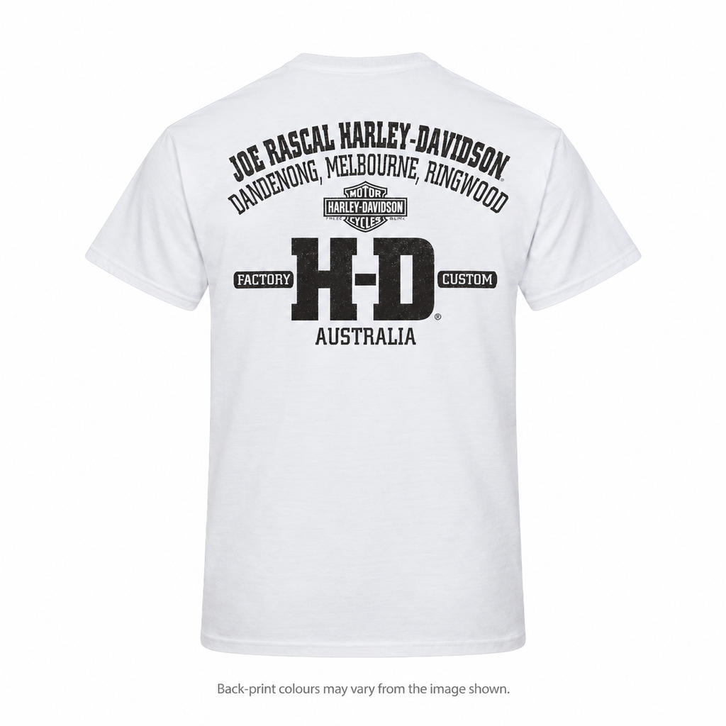 Harley-Davidson Choice Men's Short Sleeve T-Shirt - White