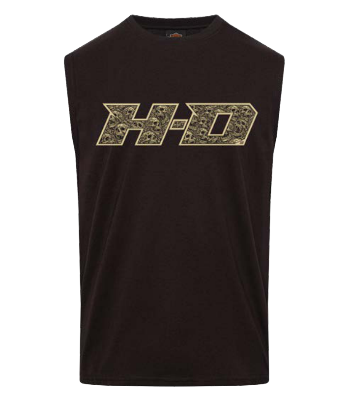 Harley-Davidson Surge Men's Sleeveless T-Shirt - Black