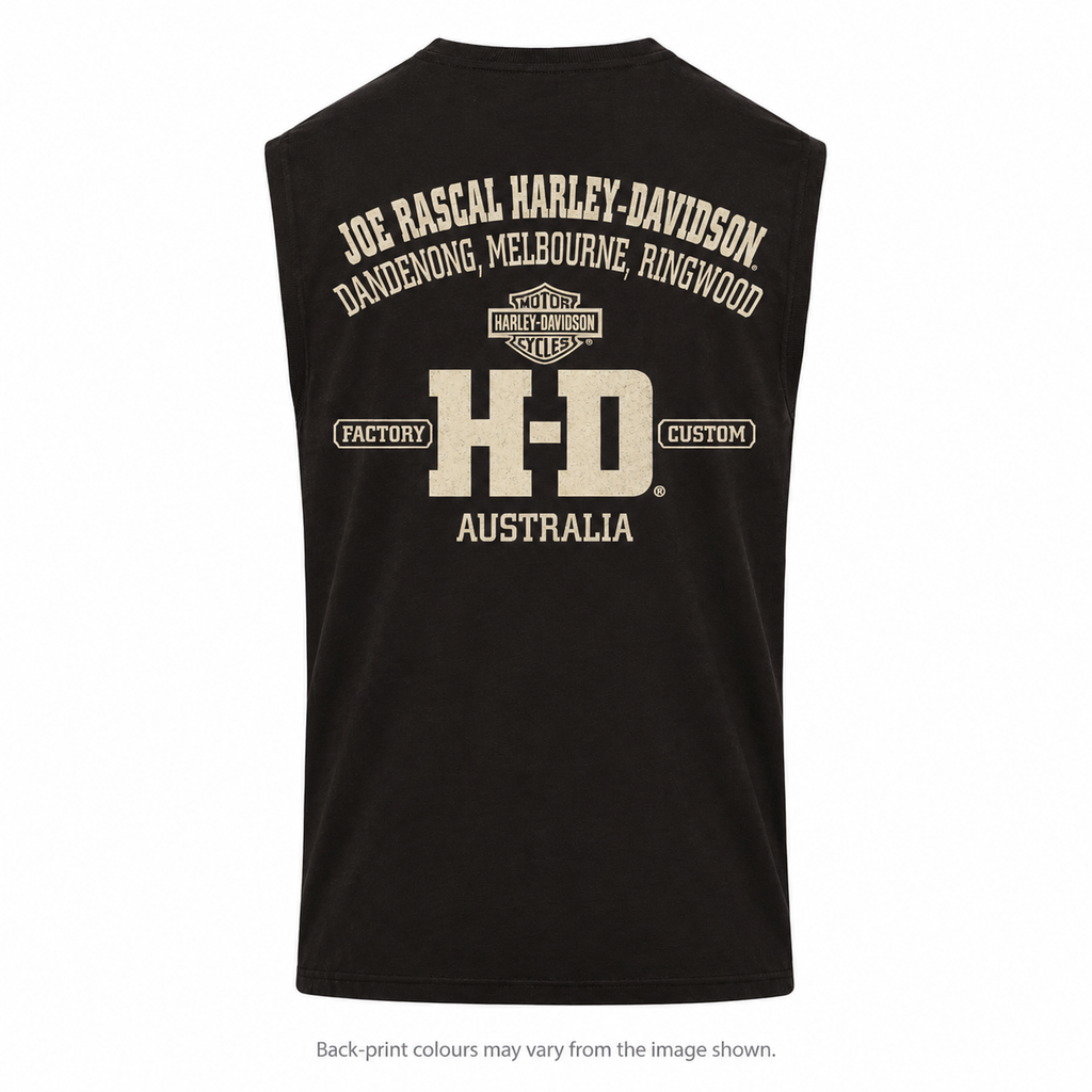 Harley-Davidson Surge Men's Sleeveless T-Shirt - Black